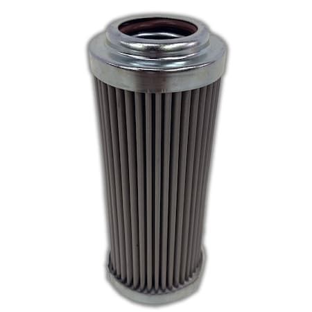 Main Filter Hydraulic Filter, replaces REXROTH 1840G10G000M, Pressure Line, 10 micron, Outside-In MF0061249